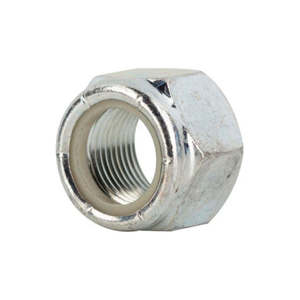 Fastenal 1/2-Inch-13 Grade 2 Zinc Finish NE Steel Nylon Insert Lock Nut (25-Pack) from GME Supply